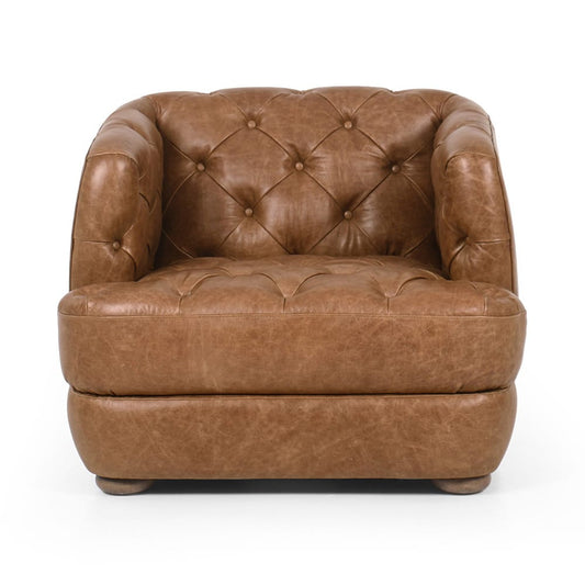 Four Hands - Kensington - Paul Chair - Sonoma Chestnut - 240249-003_CLOSEOUT view 2