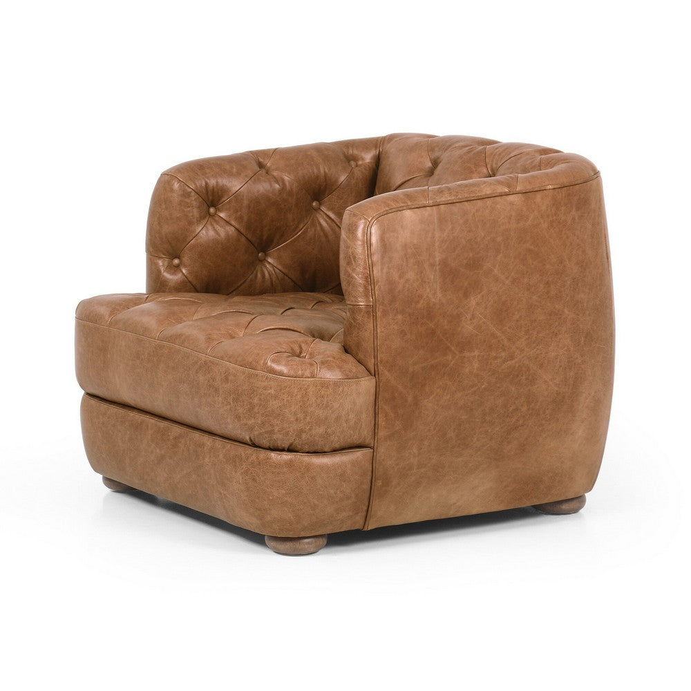 Four Hands - Kensington - Paul Chair - Sonoma Chestnut - 240249-003_CLOSEOUT view 4