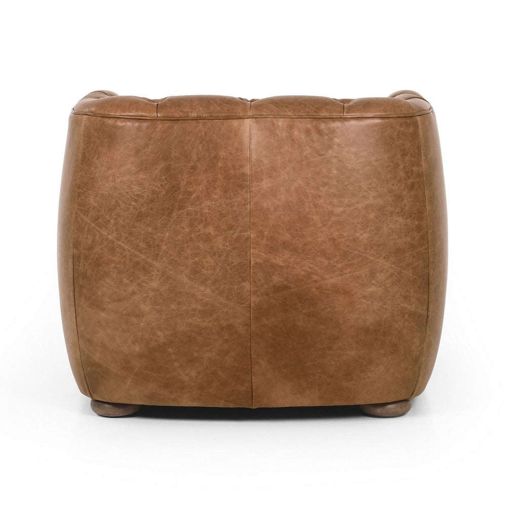 Four Hands - Kensington - Paul Chair - Sonoma Chestnut - 240249-003_CLOSEOUT view 5