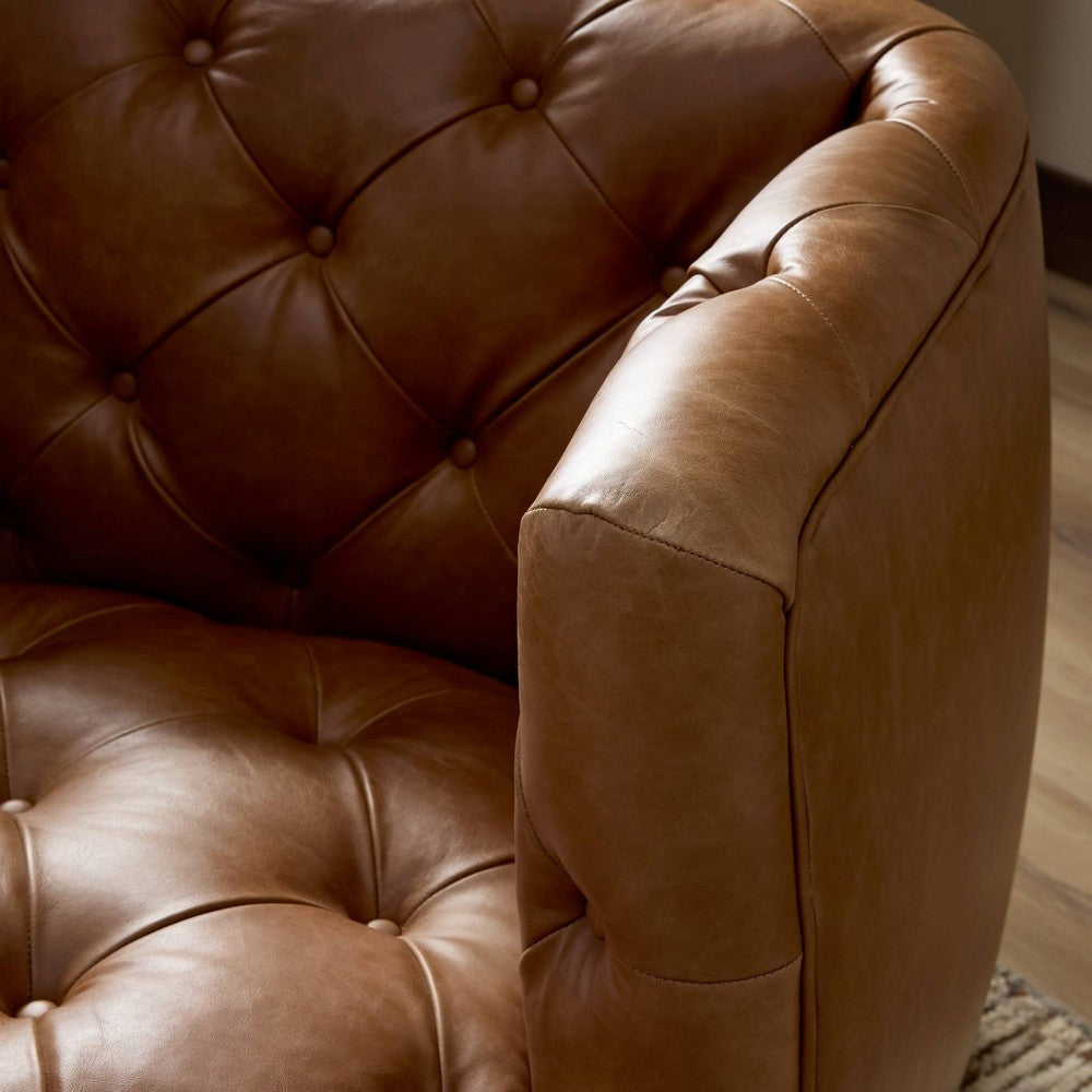 Four Hands - Kensington - Paul Chair - Sonoma Chestnut - 240249-003_CLOSEOUT view 11