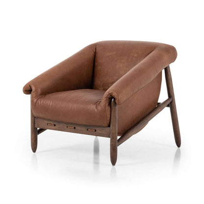 Four Hands - Kensington - Reggie Chair-Heirloom Sienna - 230798-005 veiw 1