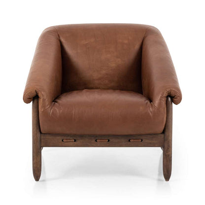Four Hands - Kensington - Reggie Chair-Heirloom Sienna - 230798-005 veiw 3