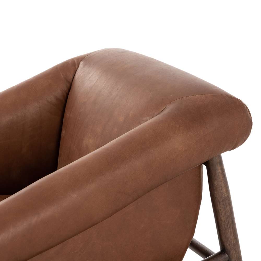 Four Hands - Kensington - Reggie Chair-Heirloom Sienna - 230798-005 veiw 6