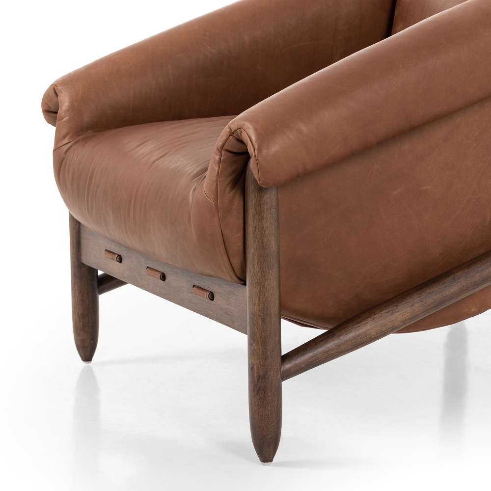 Four Hands - Kensington - Reggie Chair-Heirloom Sienna - 230798-005 veiw 8
