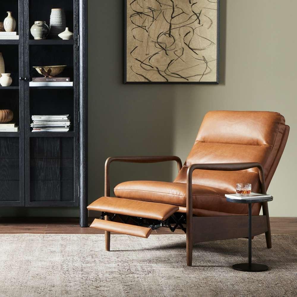 Four Hands - Kensington - Rhodes Recliner-Dakota Tobacco - 233222-001 veiw 5