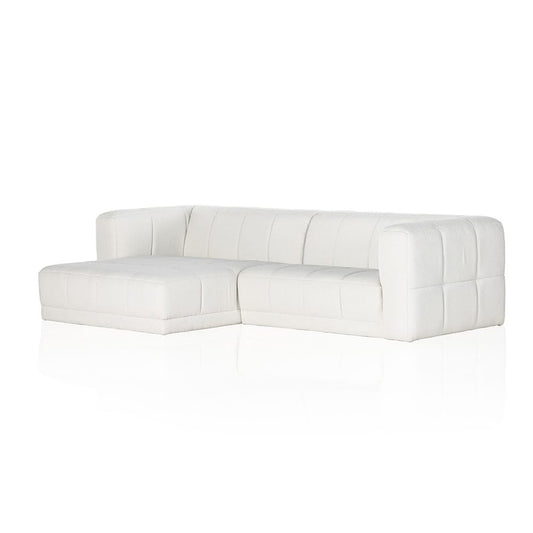 Four Hands - Kensington - Tavi 2-Piece Sectional - FIQA Boucle Natural - 231276-003_CLOSEOUT view 1
