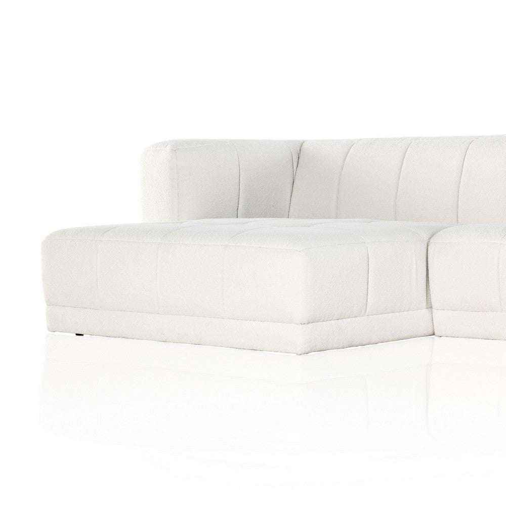 Four Hands - Kensington - Tavi 2-Piece Sectional - FIQA Boucle Natural - 231276-003_CLOSEOUT view 6