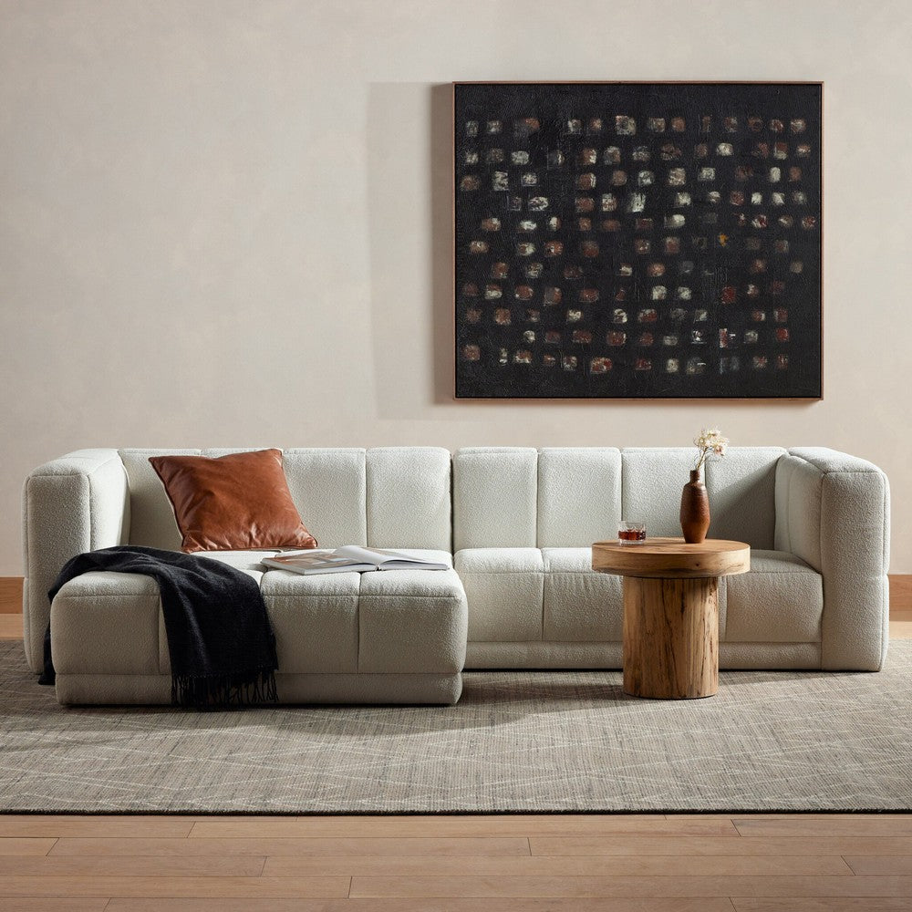 Four Hands - Kensington - Tavi 2-Piece Sectional - FIQA Boucle Natural - 231276-003_CLOSEOUT view 11