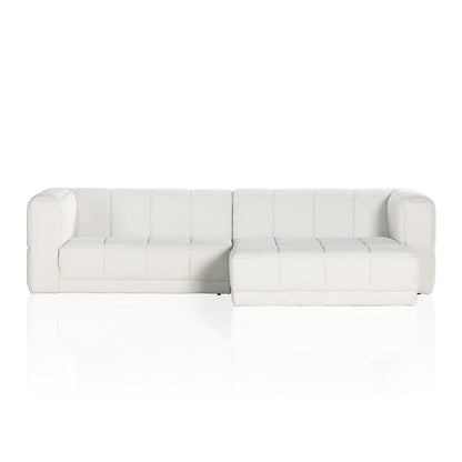 Four Hands - Kensington - Tavi 2-Piece Sectional - FIQA Boucle Natural - 231277-003_CLOSEOUT view 2