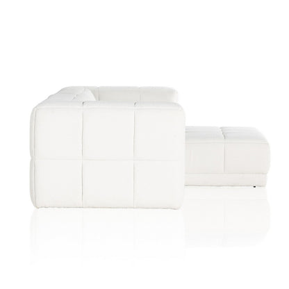 Four Hands - Kensington - Tavi 2-Piece Sectional - FIQA Boucle Natural - 231277-003_CLOSEOUT view 3