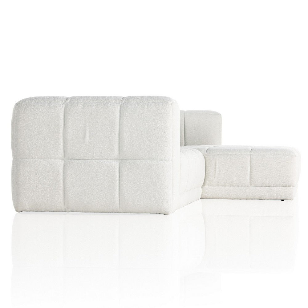 Four Hands - Kensington - Tavi 2-Piece Sectional - FIQA Boucle Natural - 231277-003_CLOSEOUT view 6