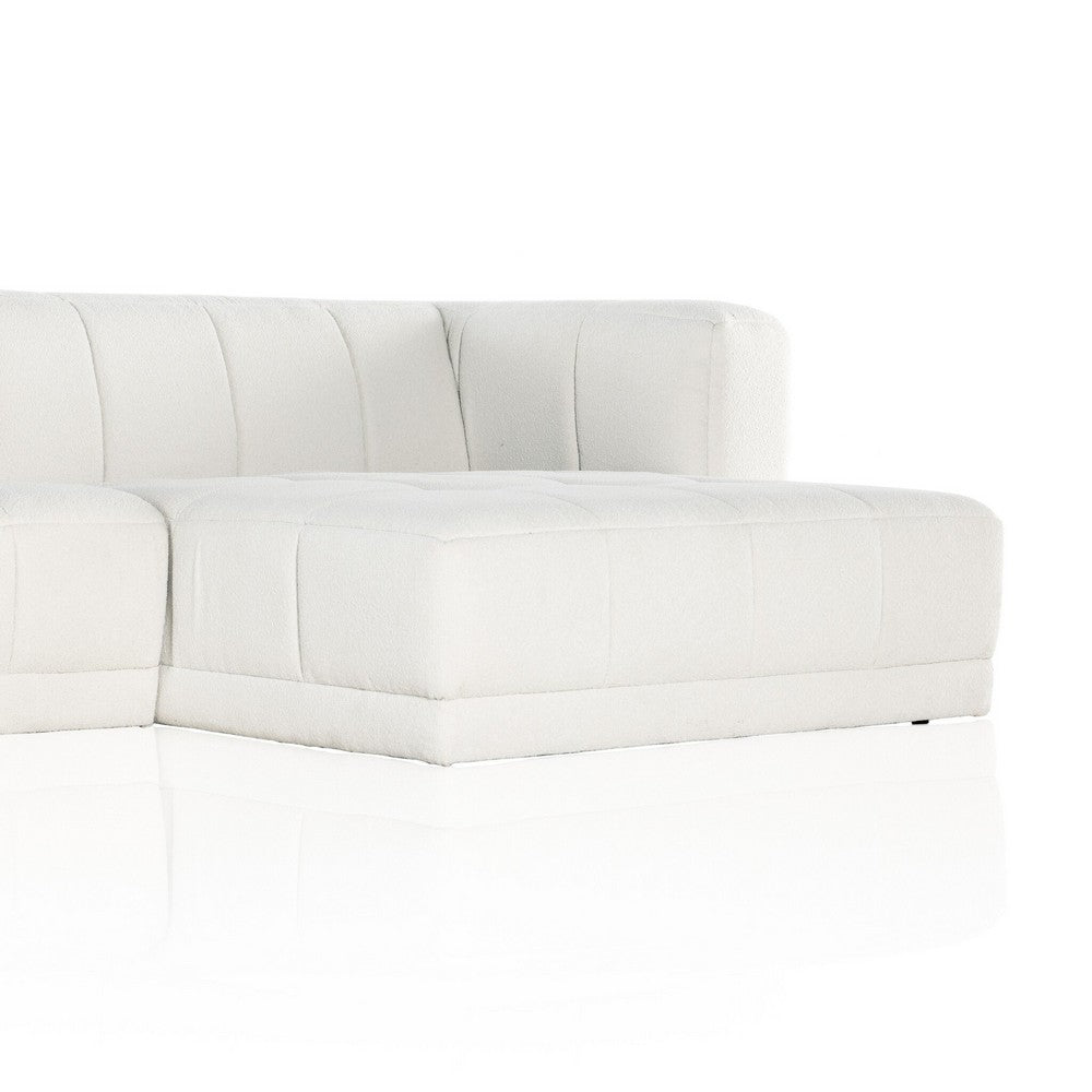 Four Hands - Kensington - Tavi 2-Piece Sectional - FIQA Boucle Natural - 231277-003_CLOSEOUT view 7