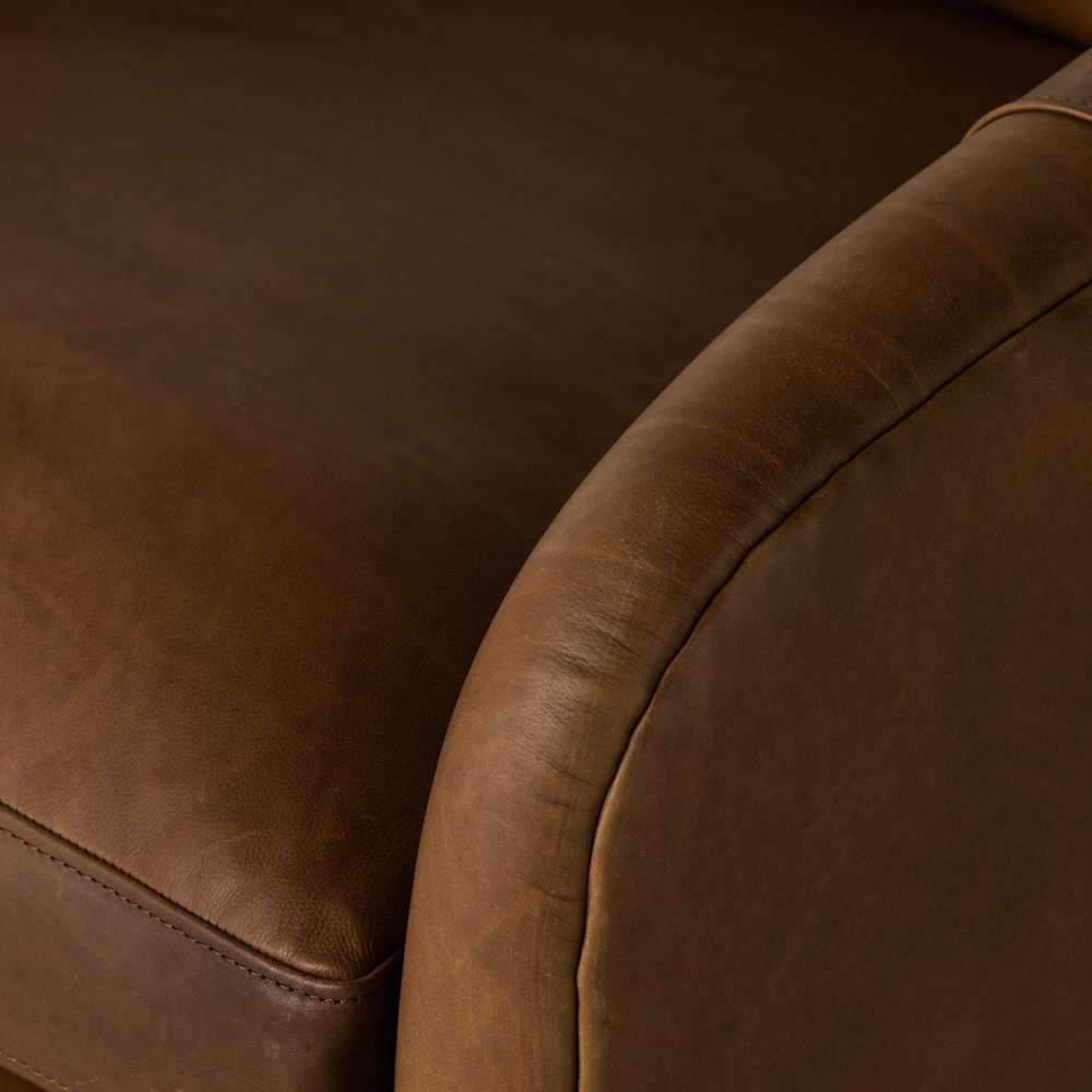 Four Hands - Kensington - Topanga Swivel Chair - Heirloom Sienna - 106008-018 veiw 5