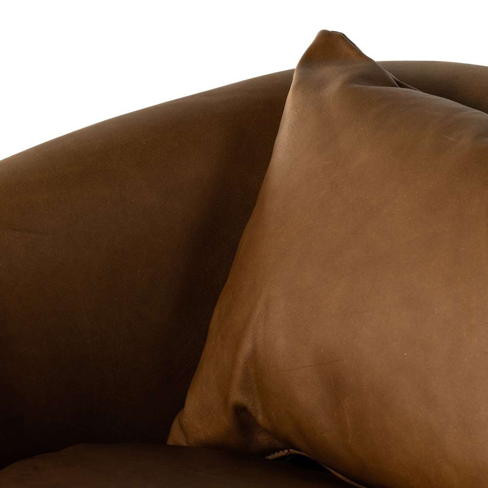 Four Hands - Kensington - Topanga Swivel Chair - Heirloom Sienna - 106008-018 veiw 6