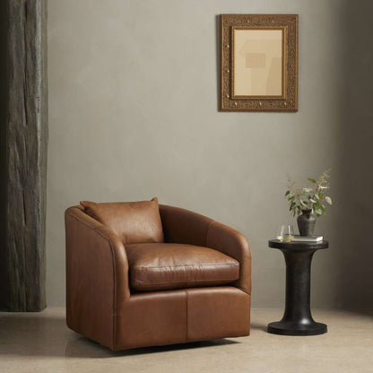 Four Hands - Kensington - Topanga Swivel Chair - Heirloom Sienna - 106008-018 veiw 10