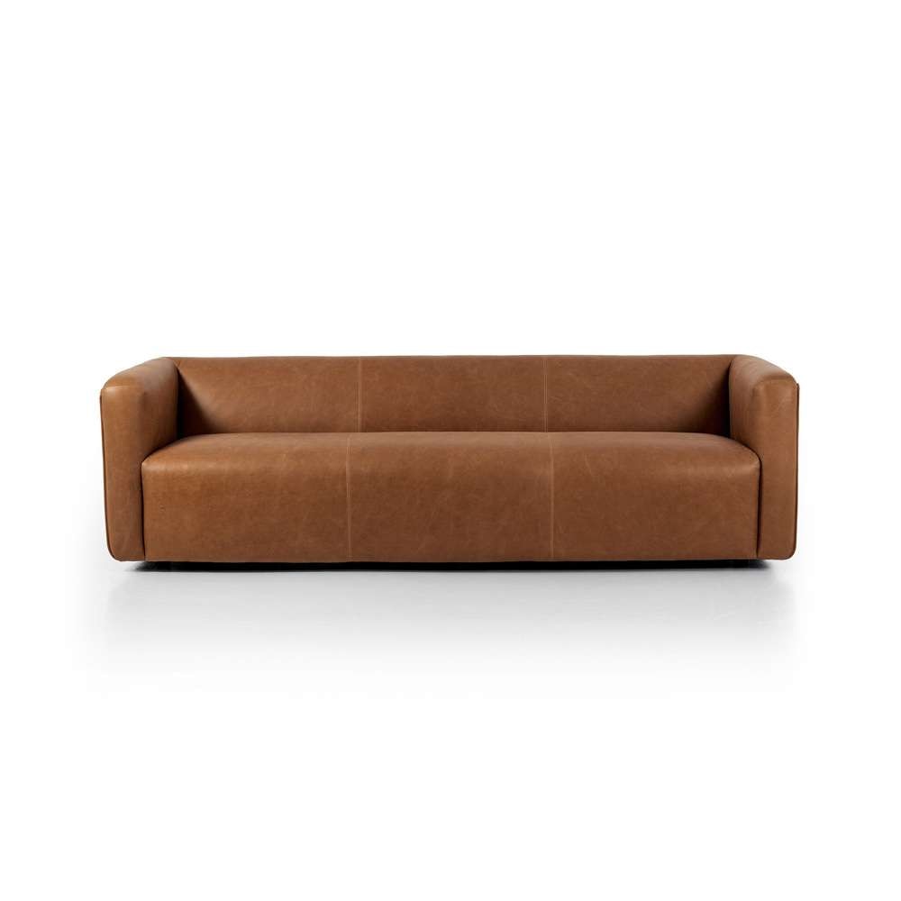 Four Hands - Kensington - Wellborn Sofa - 97in - Palermo Cognac - 237923-002 veiw 1