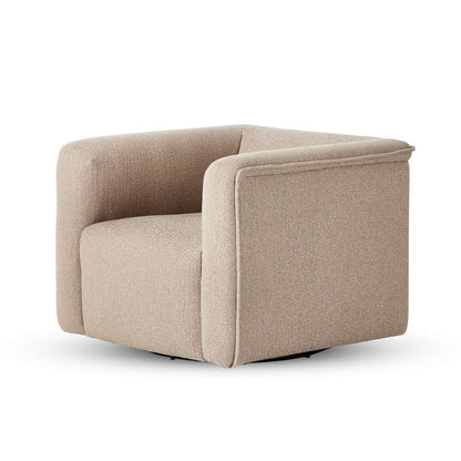 Four Hands - Kensington - Wellborn Swivel Chair-Kerbey Camel - 236762-001 veiw 1