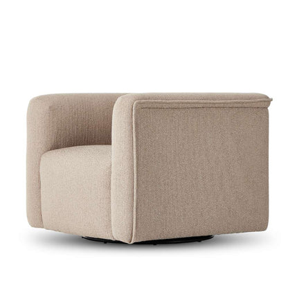 Four Hands - Kensington - Wellborn Swivel Chair-Kerbey Camel - 236762-001 veiw 3