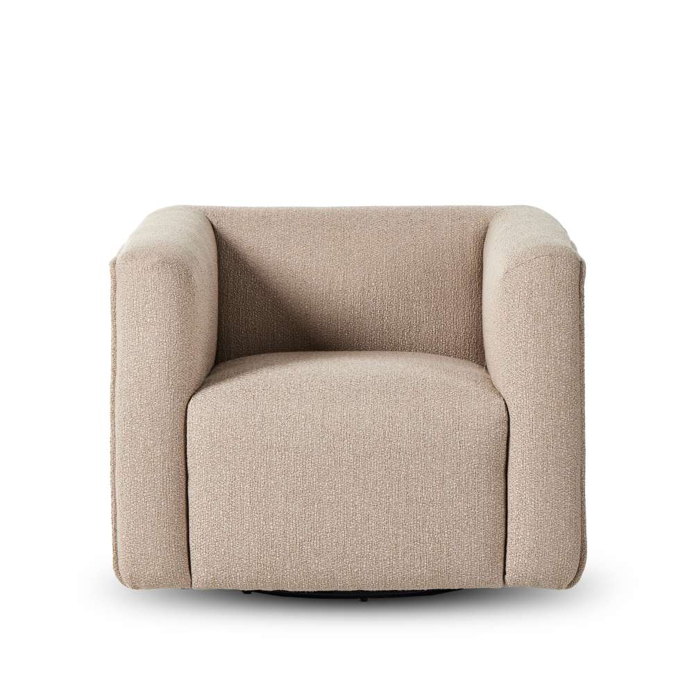 Four Hands - Kensington - Wellborn Swivel Chair-Kerbey Camel - 236762-001 veiw 7