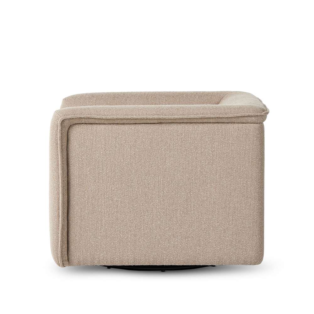 Four Hands - Kensington - Wellborn Swivel Chair-Kerbey Camel - 236762-001 veiw 8