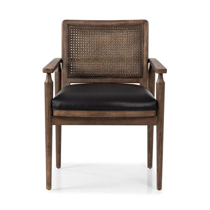 Four Hands - Kensington - Xavier Dining Armchair - Carson Black - 235754-001 veiw 1