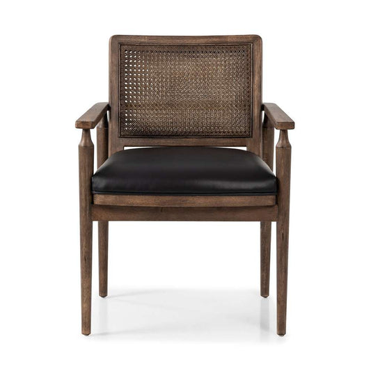 Four Hands - Kensington - Xavier Dining Armchair - Carson Black - 235754-001 veiw 1