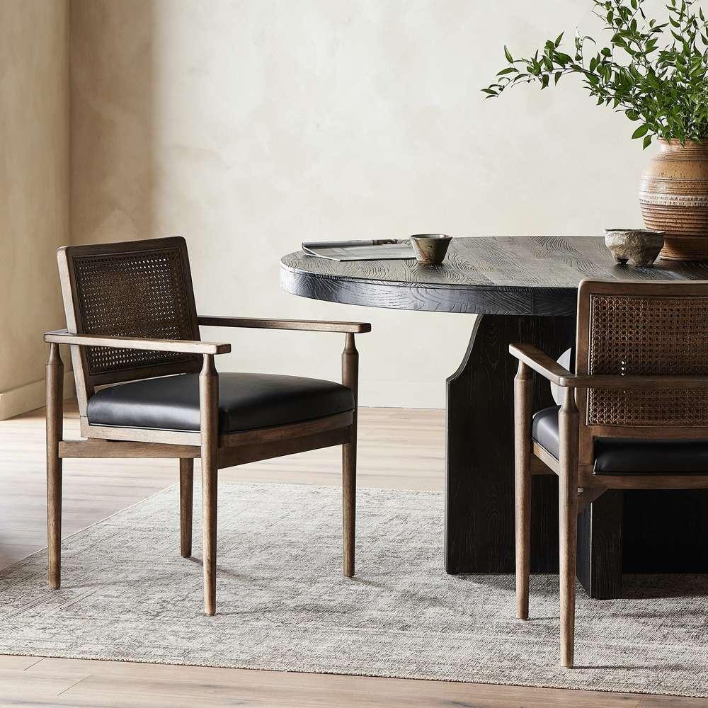 Four Hands - Kensington - Xavier Dining Armchair - Carson Black - 235754-001 veiw 10