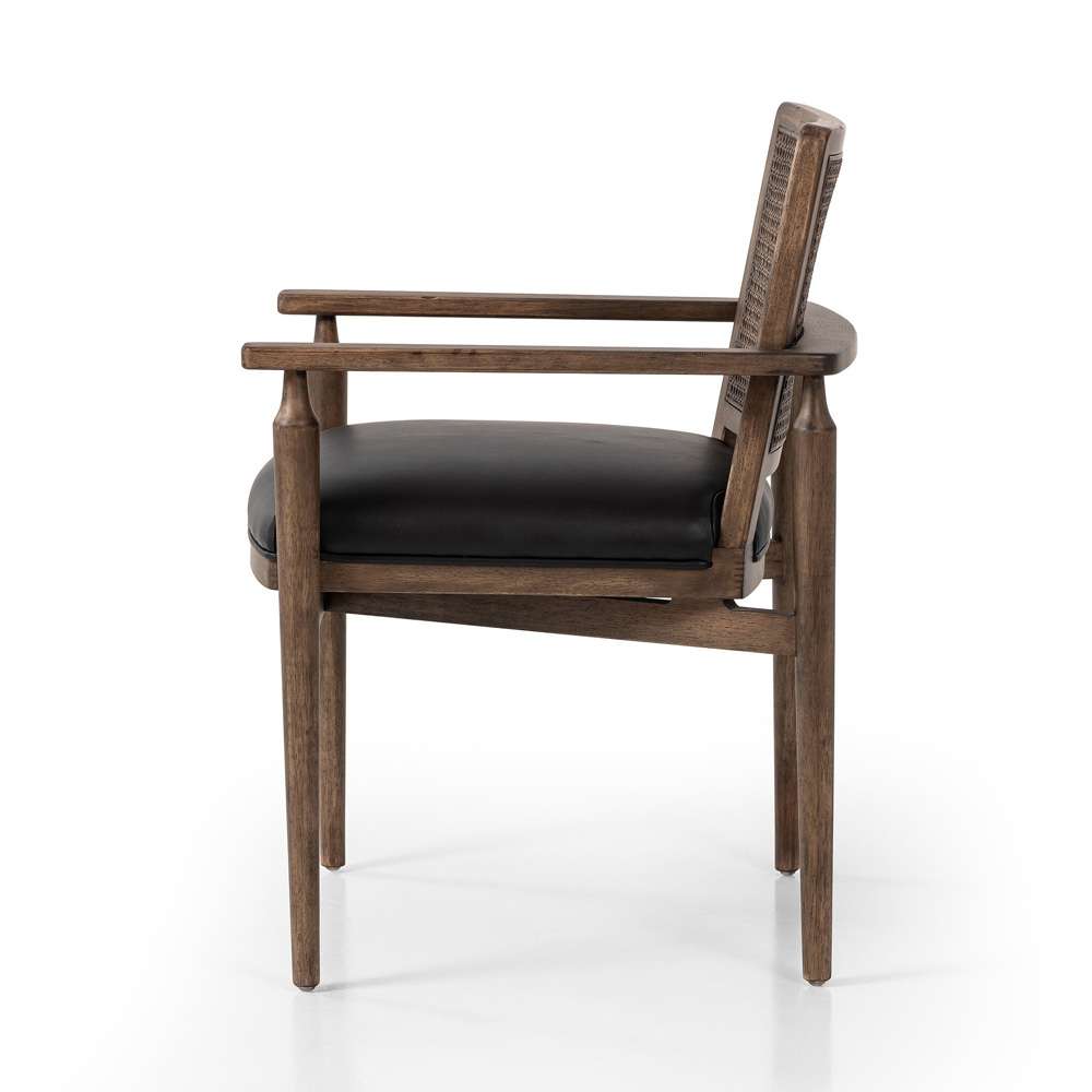 Four Hands - Kensington - Xavier Dining Armchair - Carson Black - 235754-001 veiw 12