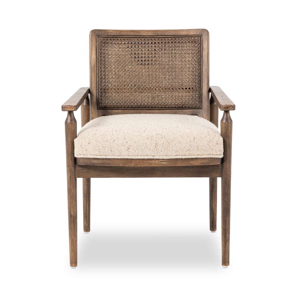 Four Hands - Kensington - Xavier Dining Armchair-Hasselt Taupe - 235754-002 veiw 4