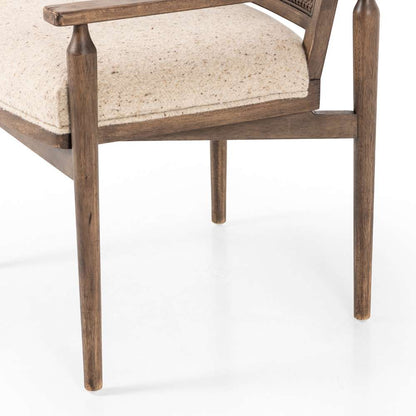 Four Hands - Kensington - Xavier Dining Armchair-Hasselt Taupe - 235754-002 veiw 8