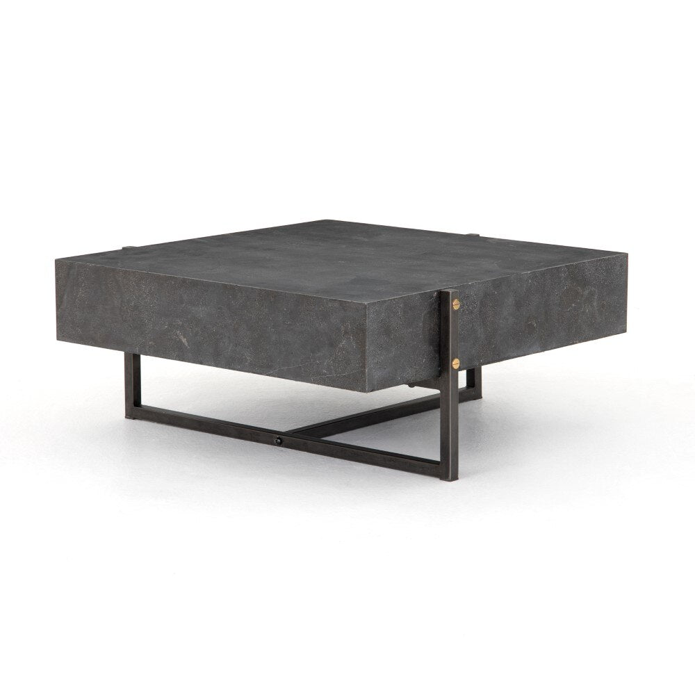 Four Hands - Keppler Square Coffee Table-Bluestone - CIMP-301 veiw 4