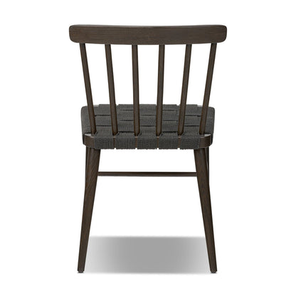 Four Hands - Kershaw Dining Chair - Black Rush - 242671-002 view 6