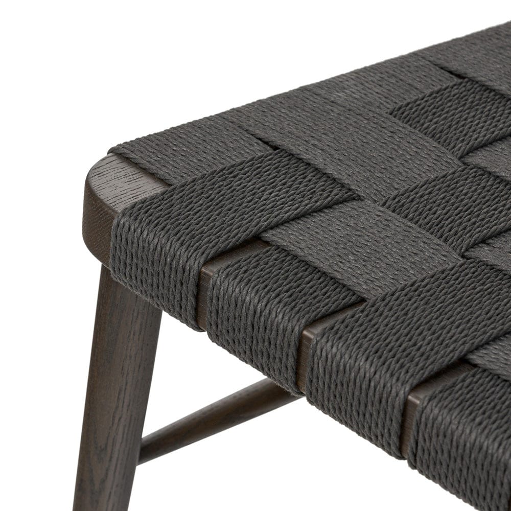 Four Hands - Kershaw Dining Chair - Black Rush - 242671-002 view 9