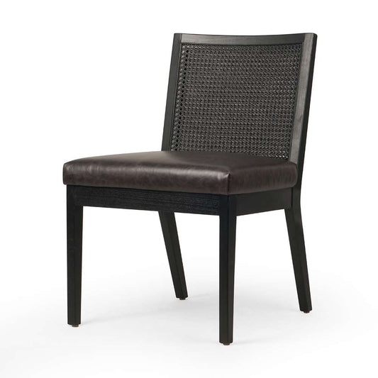 Four Hands - Keston - Antonia Armless Dining Chair-Black - 100054-011 veiw 1