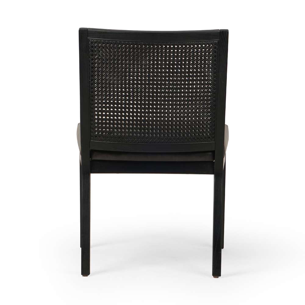 Four Hands - Keston - Antonia Armless Dining Chair-Black - 100054-011 veiw 2