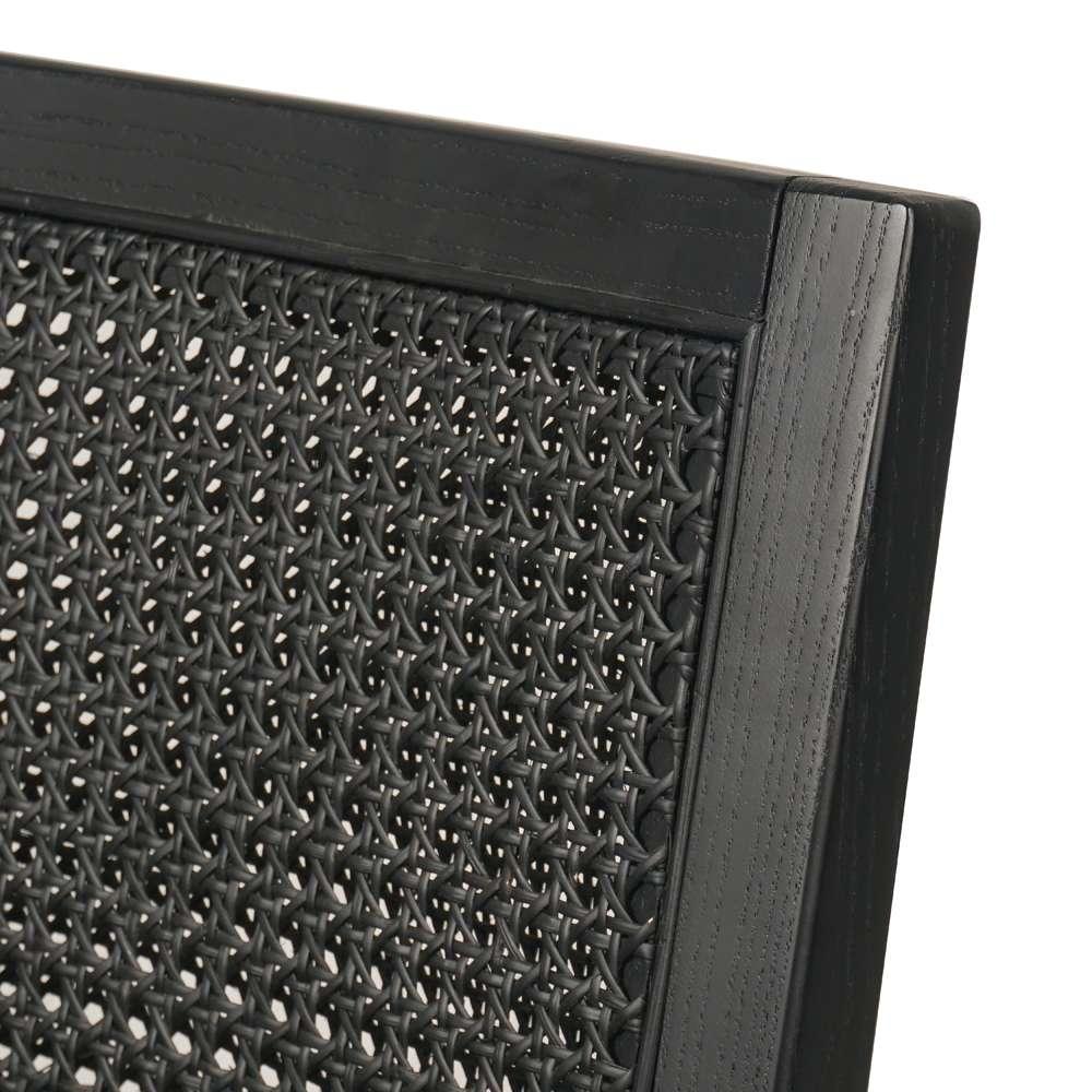 Four Hands - Keston - Antonia Armless Dining Chair-Black - 100054-011 veiw 3