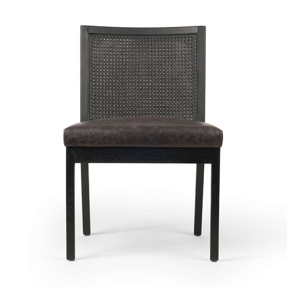 Four Hands - Keston - Antonia Armless Dining Chair-Black - 100054-011 veiw 6