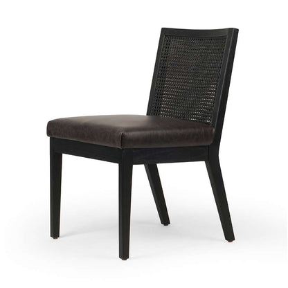 Four Hands - Keston - Antonia Armless Dining Chair-Black - 100054-011 veiw 7