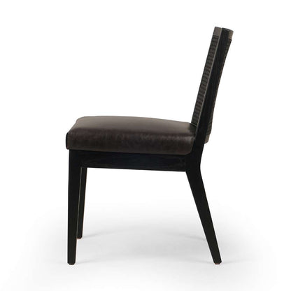 Four Hands - Keston - Antonia Armless Dining Chair-Black - 100054-011 veiw 8