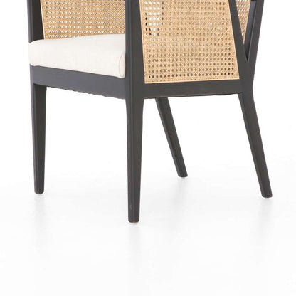 Four Hands - Antonia Cane Dining Armchair - Savile Flax - 101019-011 veiw 4