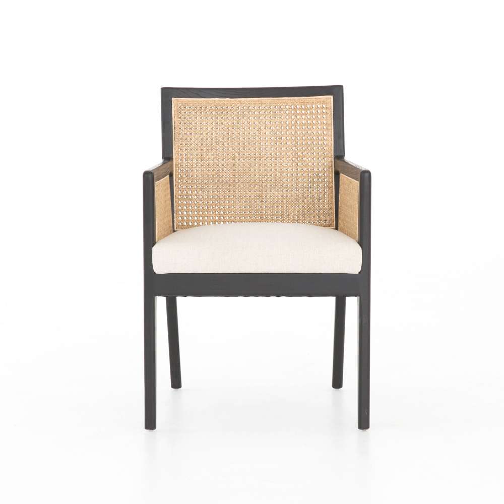 Four Hands - Antonia Cane Dining Armchair - Savile Flax - 101019-011 veiw 5