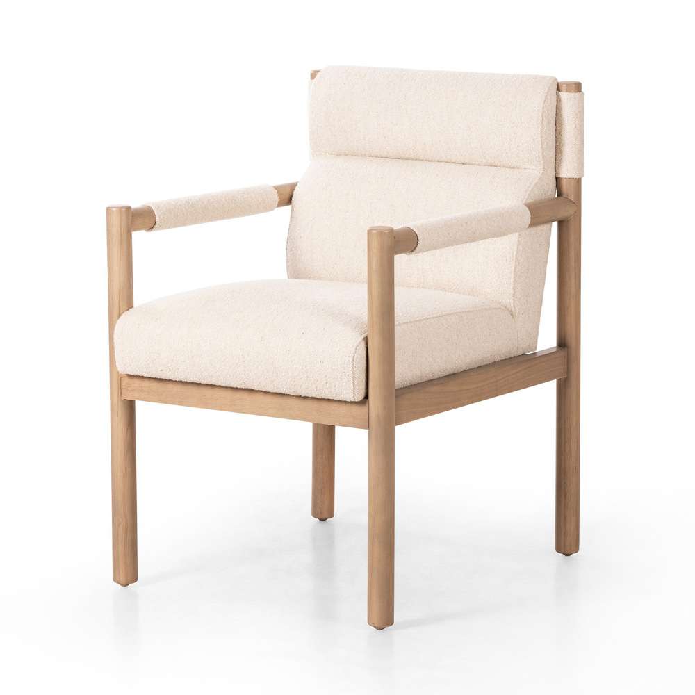 Four Hands - Kiano Dining Armchair - Charter Oatmeal - 236328-001 veiw 1