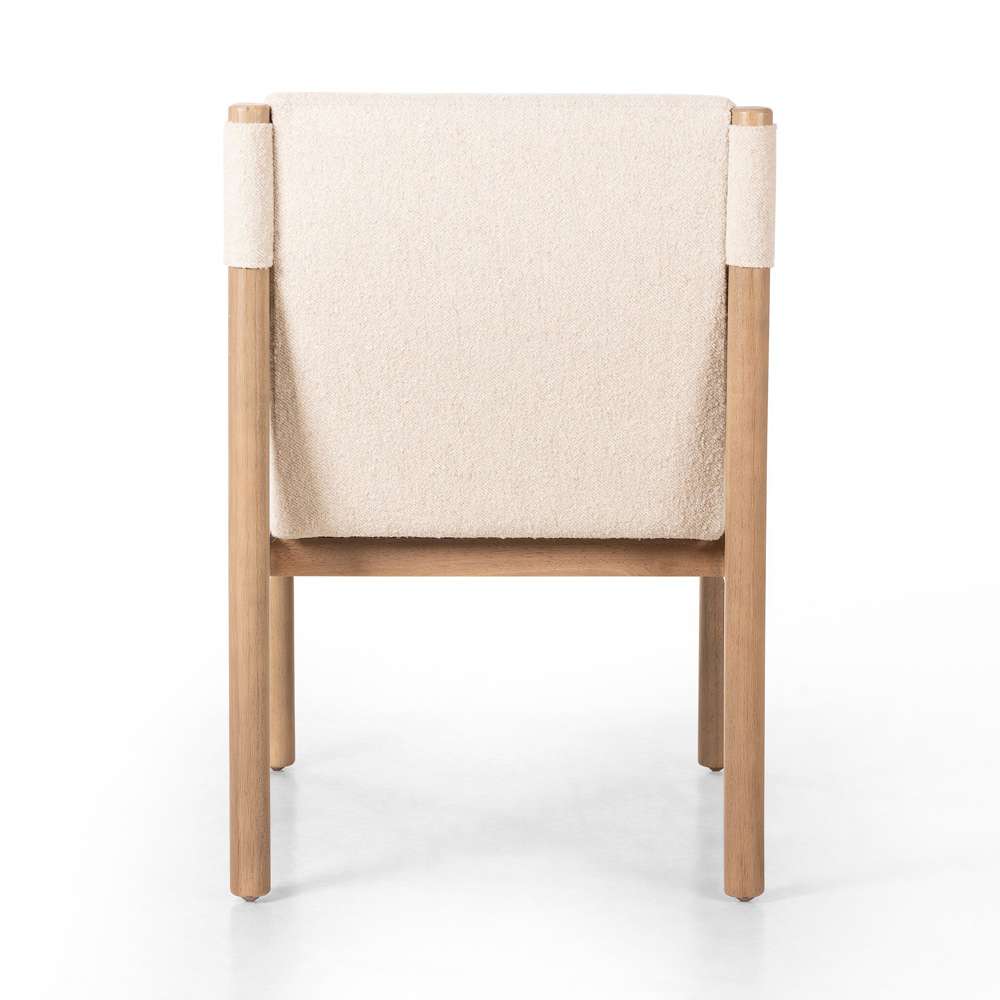 Four Hands - Kiano Dining Armchair - Charter Oatmeal - 236328-001 veiw 3
