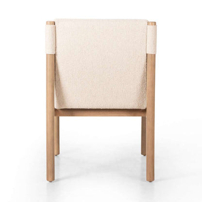 Four Hands - Kiano Dining Armchair - Charter Oatmeal - 236328-001 veiw 3
