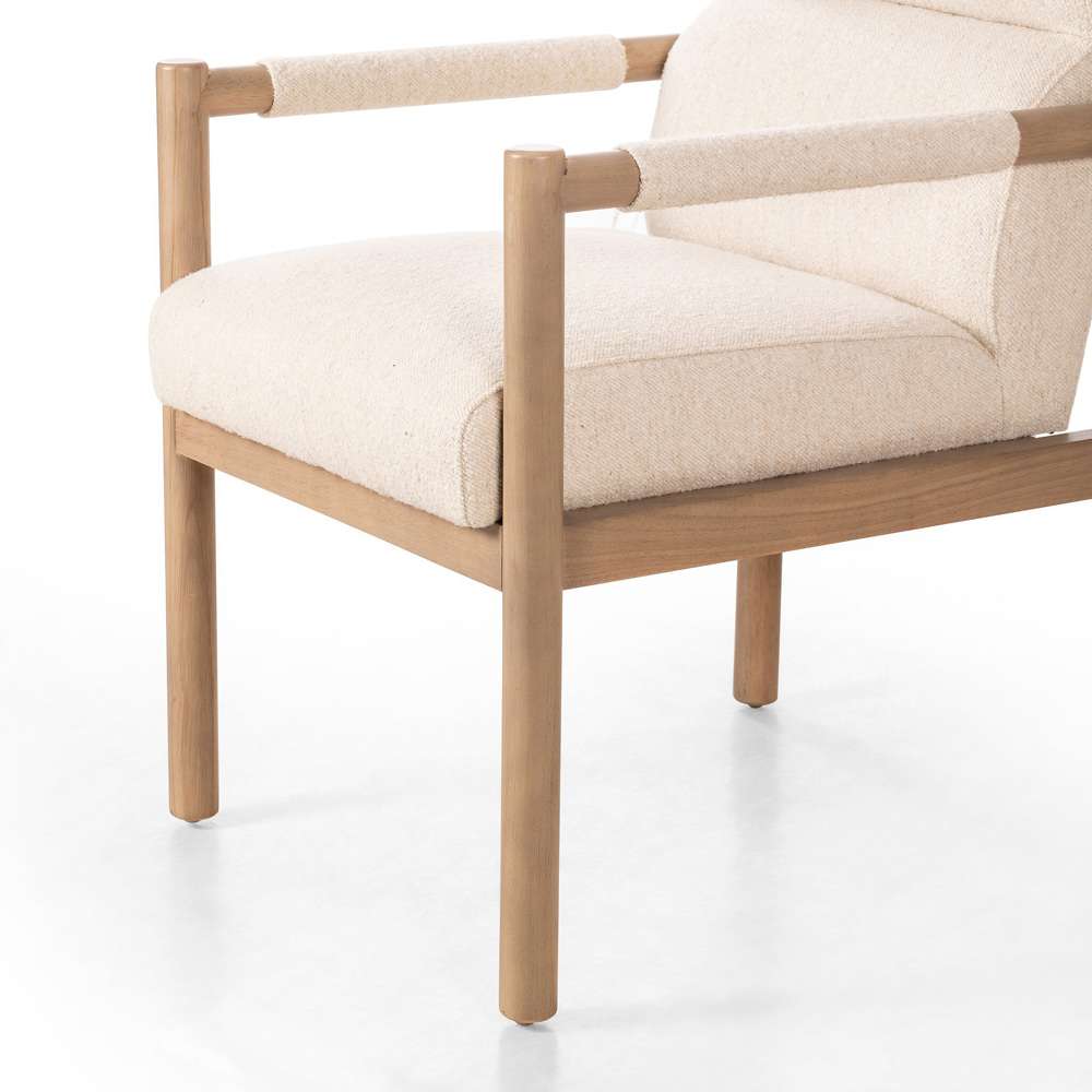 Four Hands - Kiano Dining Armchair - Charter Oatmeal - 236328-001 veiw 9
