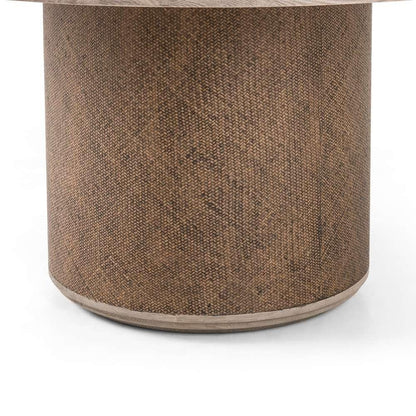 Four Hands - Kiara Round Dining Table - Weathered Blonde Oak Veneer - 228001-003 veiw 7