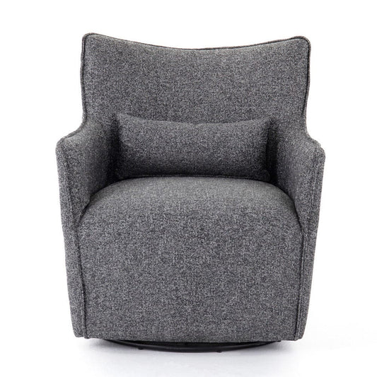 Four Hands - Kimble Swivel Chair - Bristol Charcoal - 106086-008 view 1