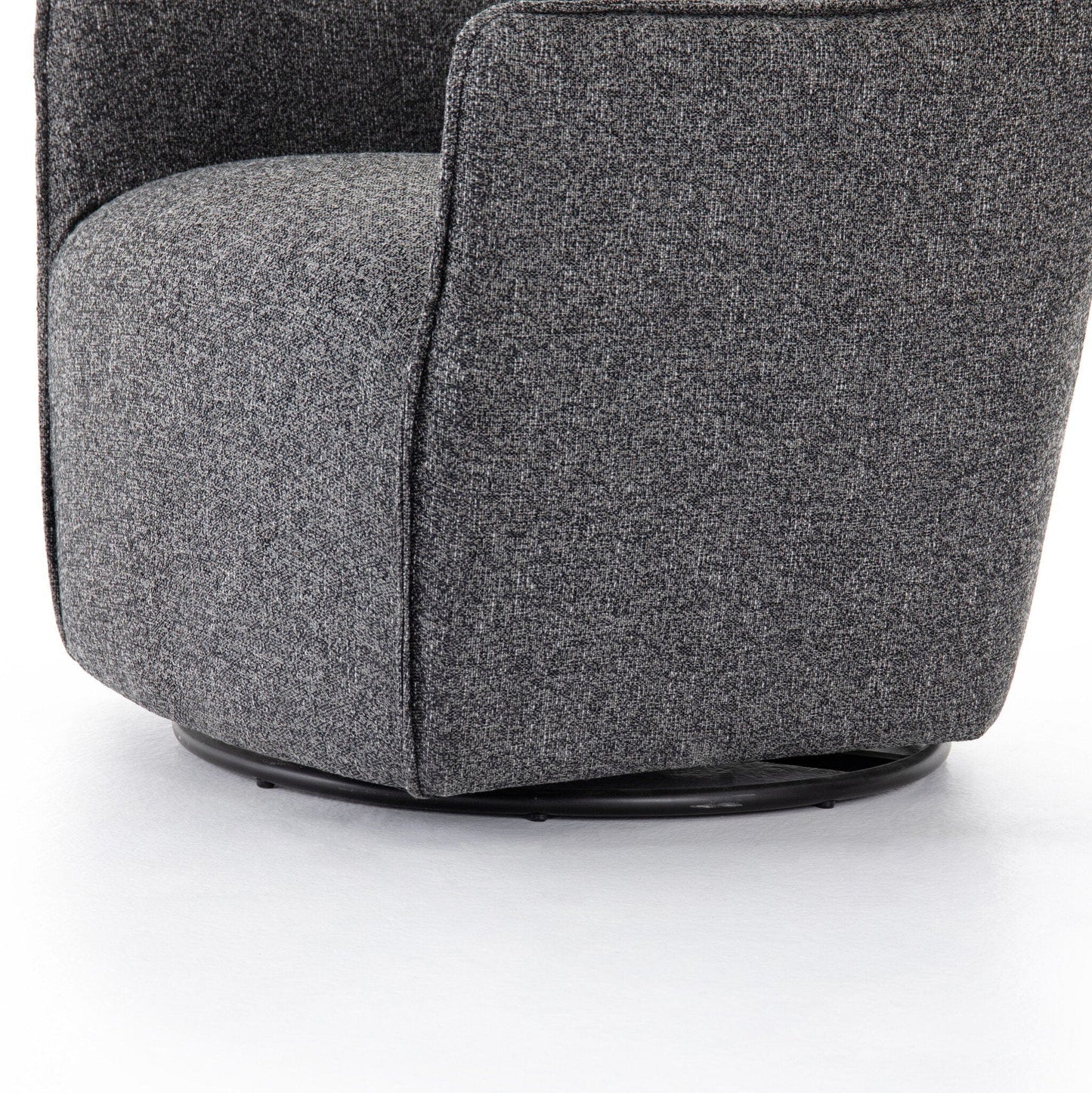 Four Hands - Kimble Swivel Chair - Bristol Charcoal - 106086-008 view 6
