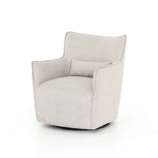 Four Hands - Kimble Swivel Chair - Noble Platinum - 106086-015 veiw 1