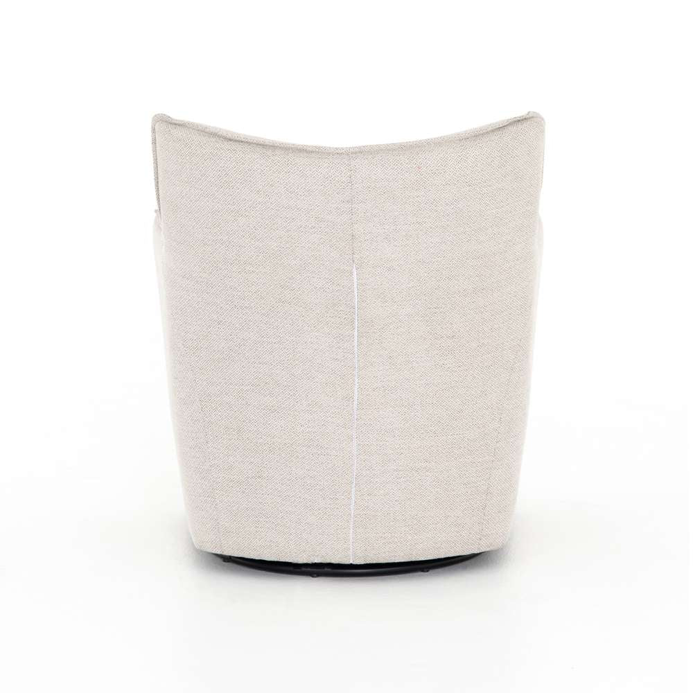 Four Hands - Kimble Swivel Chair - Noble Platinum - 106086-015 veiw 2